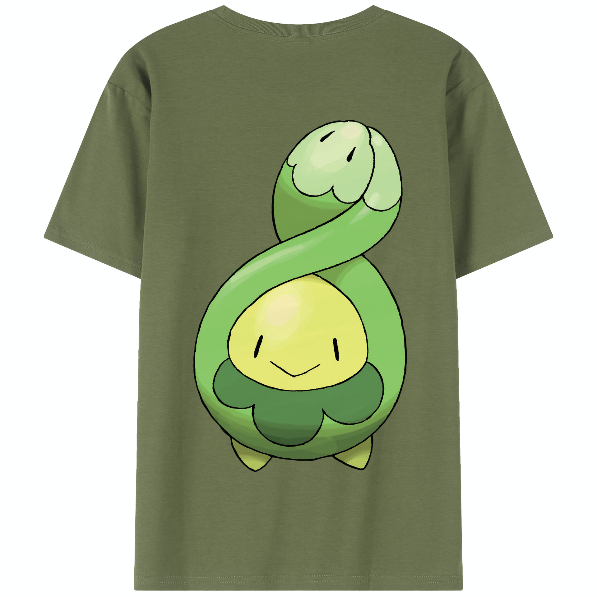 （画像用） ポケットモンスター Pokémon 綿100％半袖Tシャツ（背面プリント）